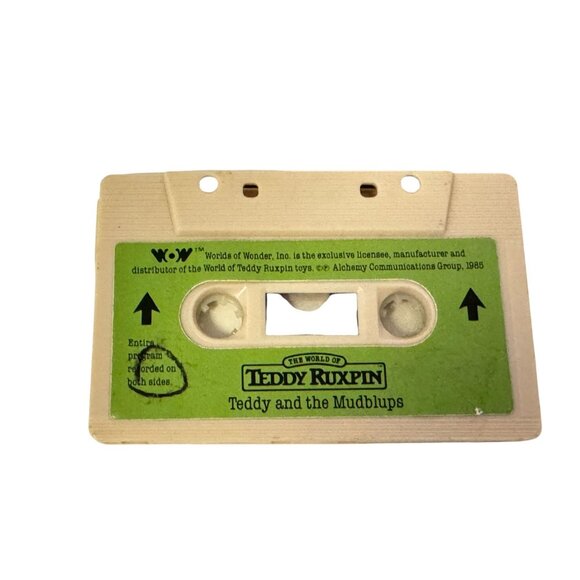 Teddy Ruxpin Cassettes Sign of a Friend Mudblups All about bears Lullabies II - Picture 3 of 9